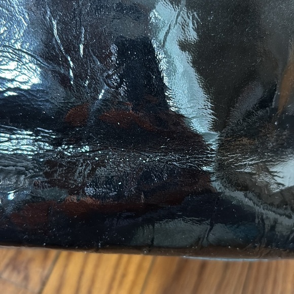 Carla Mancini Patient leather Shoulder Bag black - Picture 15 of 15